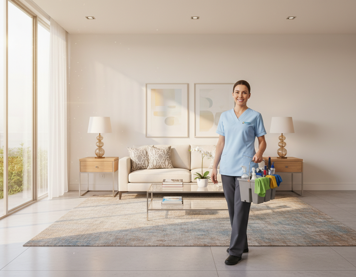 UDA cleaner providing in-home service
